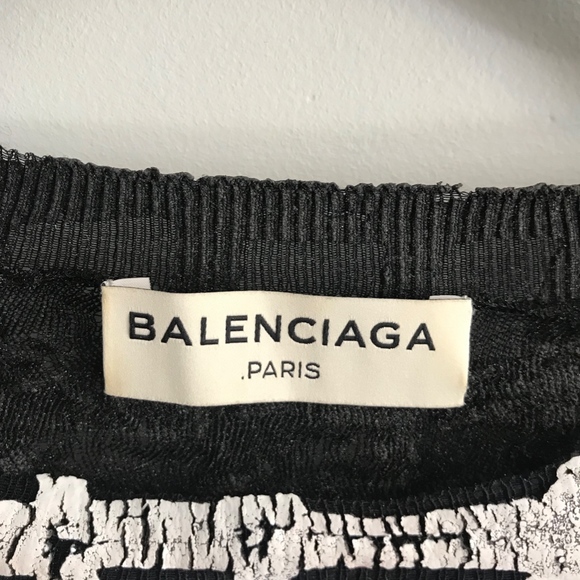 NOT FOR SALE: Balenciaga Crop Top - Picture 2 of 3